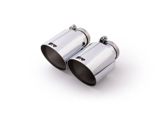 Kies-Motorsports Remus Remus Stainless Steel 115mm Angled Engraved Chrome Tail Pipe Set (Pair)