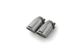 Kies-Motorsports Remus Remus Stainless Steel 84mm Angled Rolled Edge Chrome Tail Pipe Set (Pair)