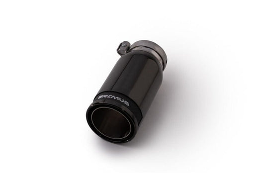 Kies-Motorsports Remus Remus Universal Sport Exhaust 84mm Blk Chrm Straight w/Carbon Insert & Adj Clamp Tail Pipe (Single)