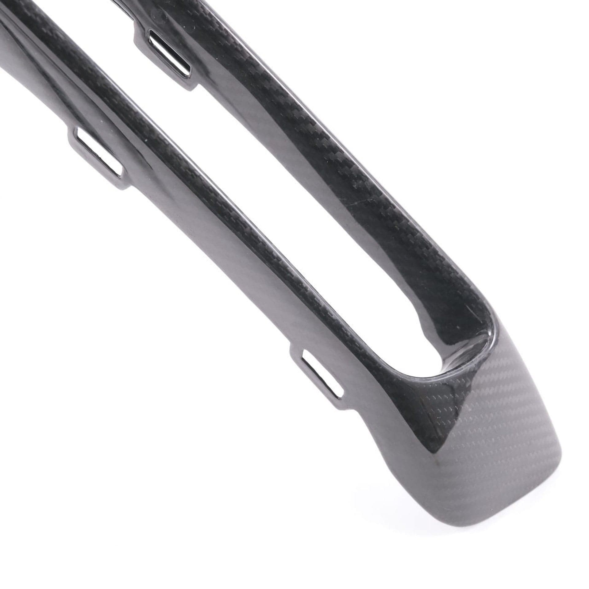 Porsche 991.1 / Carrera CARBON FIBER FRONT AIR DUCT SPLITTERS Secondary image