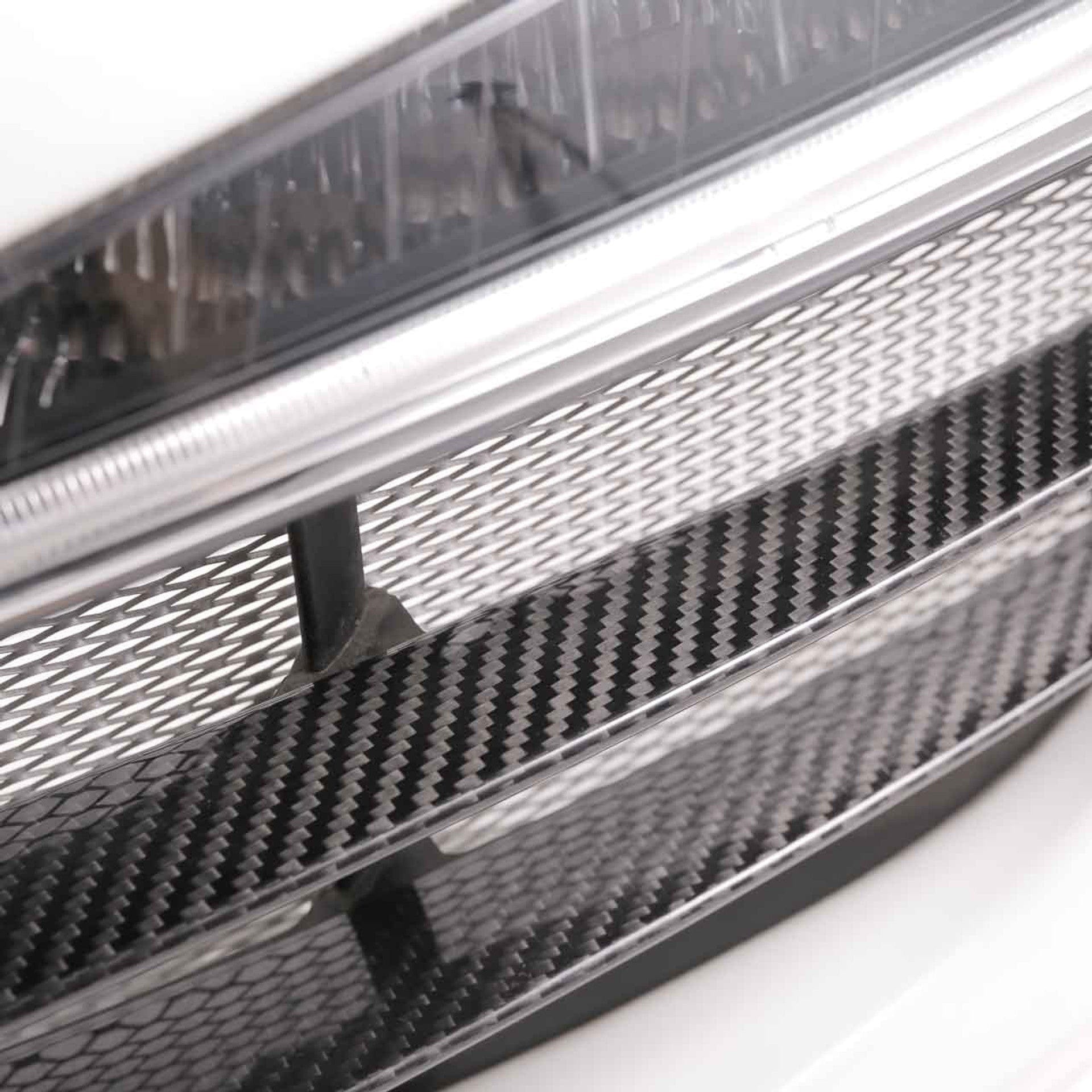 Porsche 991.1 / Carrera S CARBON FIBER FRONT AIR DUCT SPLITTERS - FRONT GRILL BLADES Secondary image