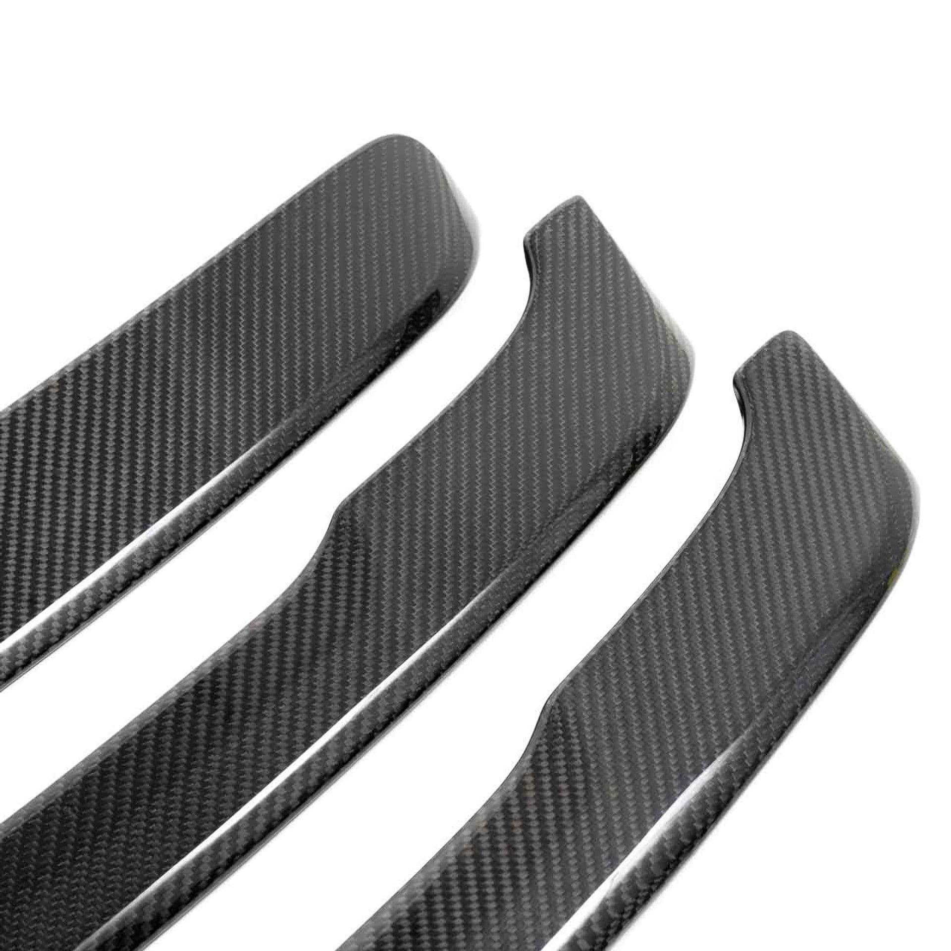Kies-Motorsports Rennline Porsche 991.1 Excluding Turbo/Turbo S/GTS/Anniversary/GT3/GT3RS CARBON FIBER REPLACEMENT REAR LOUVERS Main image