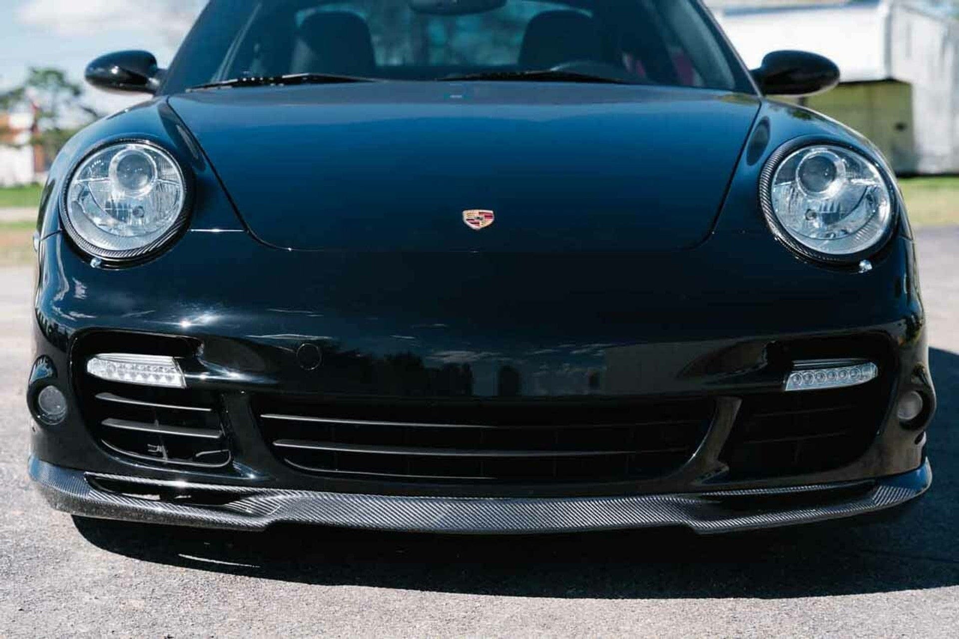 Kies-Motorsports Rennline RENNLINE CARBON FIBER FRONT LIP - 997 TURBO