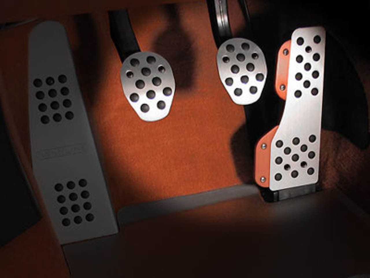 Kies-Motorsports Rennline RENNLINE PEDAL SET - 3 PIECE - RUBBER GRIP - PORSCHE Main image