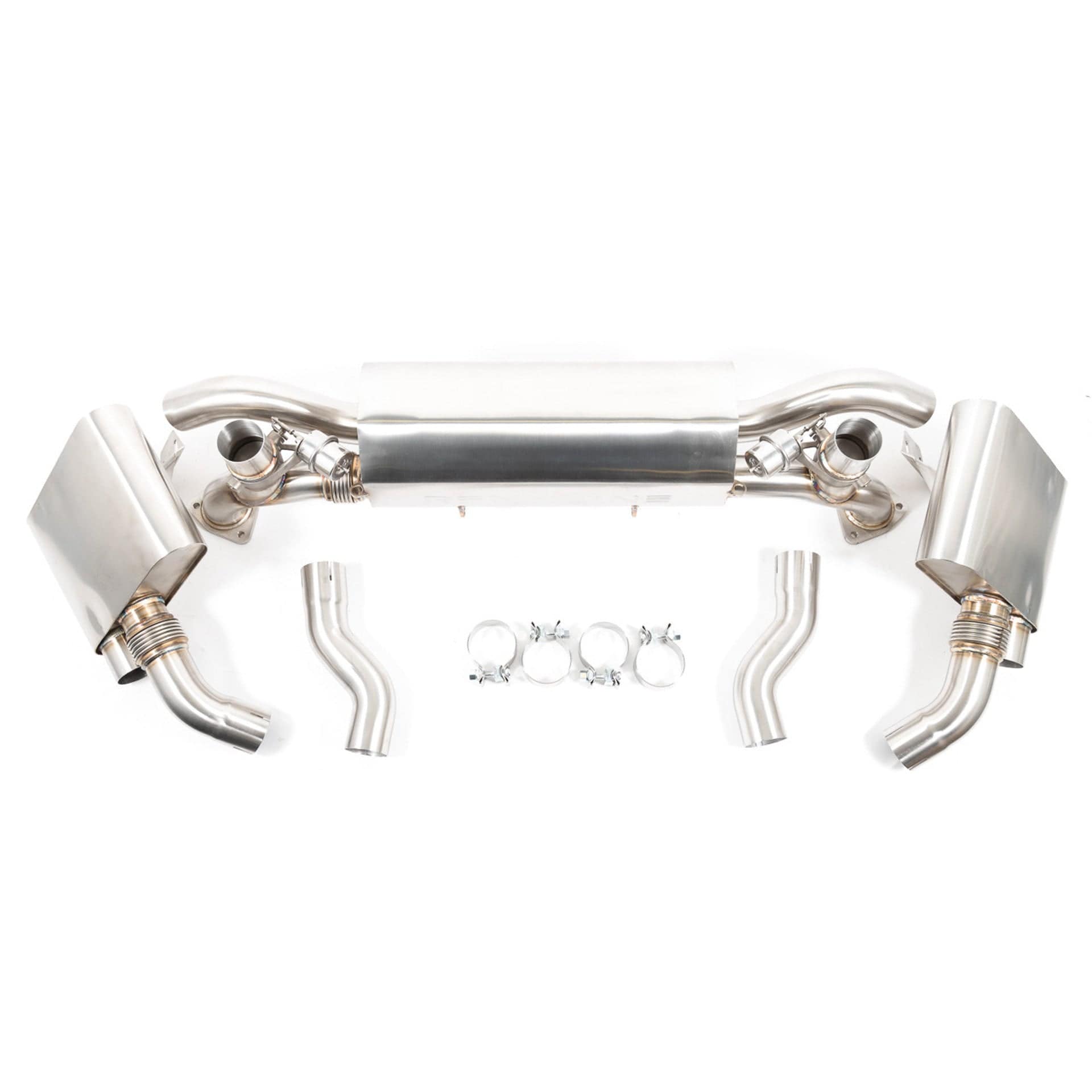 RENNLINE STAINLESS VALVED EXHAUST - 991.1 Secondary image