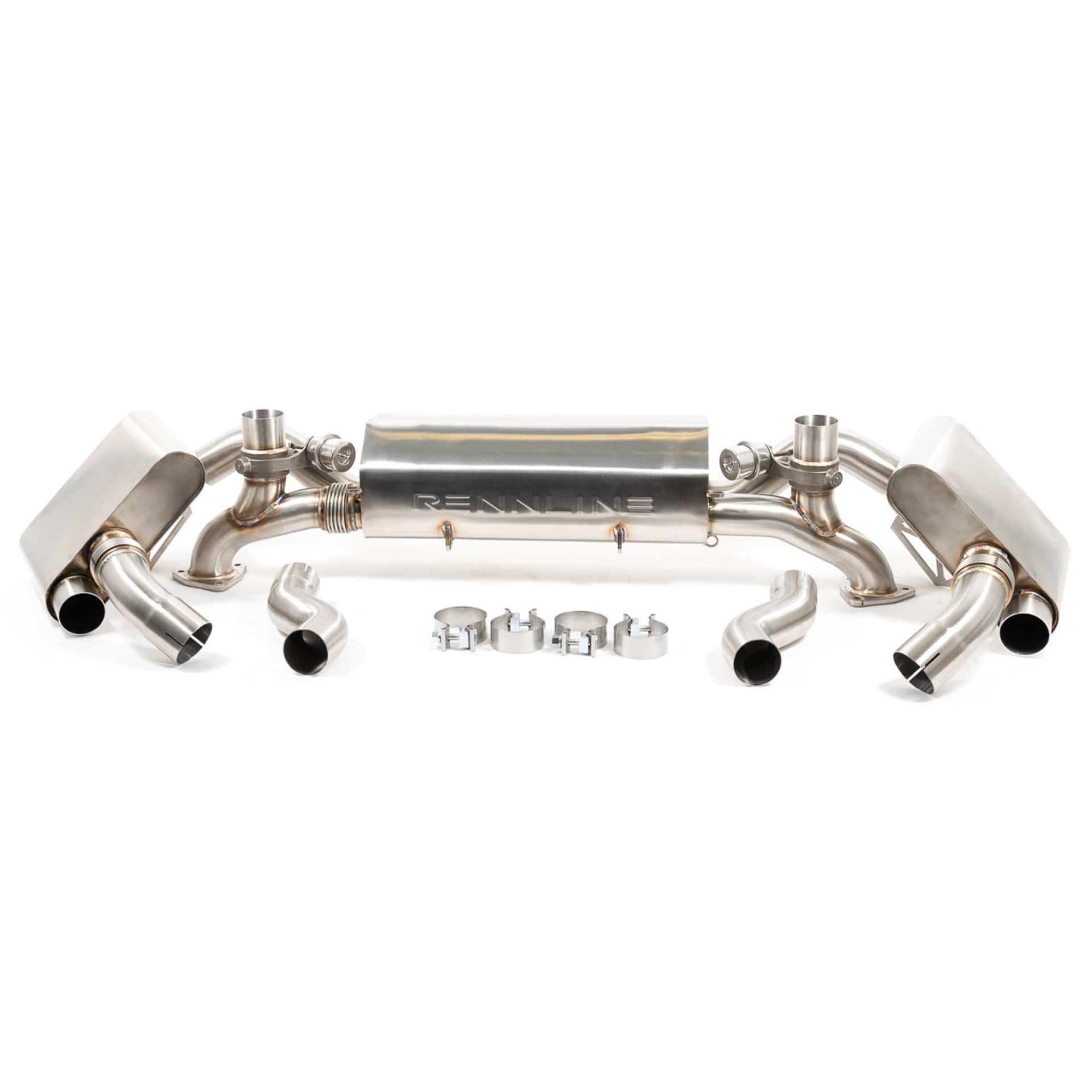 Kies-Motorsports Rennline RENNLINE STAINLESS VALVED EXHAUST - 991.1 Main image