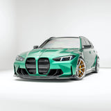 Kies-Motorsports Revozport Revozport  3 Pieces Carbon Fiber Front Lip for BMW G80 G81 M3 G82 G83 M4 2021-2024