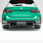 Kies-Motorsports Revozport Revozport 6 Pieces Carbon Fiber Rear Diffuser for BMW G80 G81 M3 2021-2024