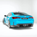 Kies-Motorsports Revozport Revozport 6 Pieces Carbon Fiber Rear Diffuser for BMW G82 G83 M4 2021-2024