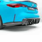 Kies-Motorsports Revozport Revozport 6 Pieces Carbon Fiber Rear Diffuser for BMW G82 G83 M4 2021-2024