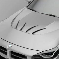 Kies-Motorsports Revozport Revozport BMW  M2  G87  Carbon  Fiber  Hood Strakes
