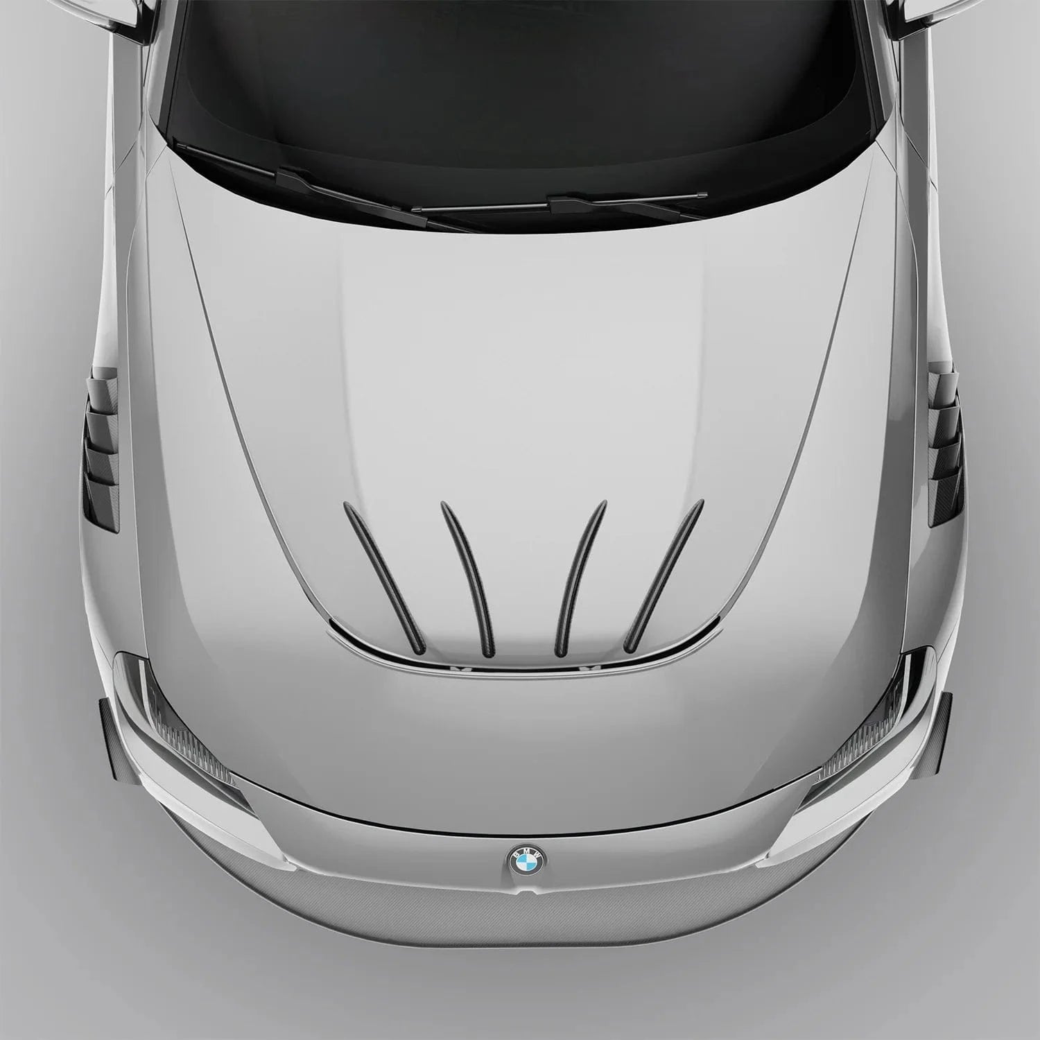 Kies-Motorsports Revozport Revozport BMW  M2  G87  Carbon  Fiber  Hood Strakes