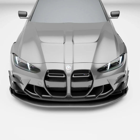 Kies-Motorsports Revozport Revozport Carbon Fiber Front Air Dam for BMW G80 G81 M3 G82 G83 M4 2021-2024