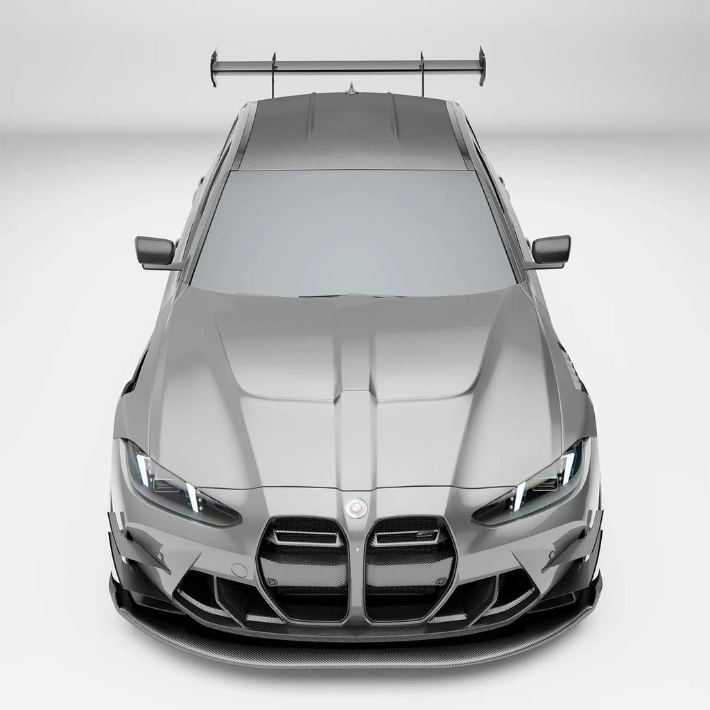 Kies-Motorsports Revozport Revozport Carbon Fiber Front Air Dam for BMW G80 G81 M3 G82 G83 M4 2021-2024