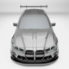 Kies-Motorsports Revozport Revozport Carbon Fiber Front Air Dam for BMW G80 G81 M3 G82 G83 M4 2021-2024