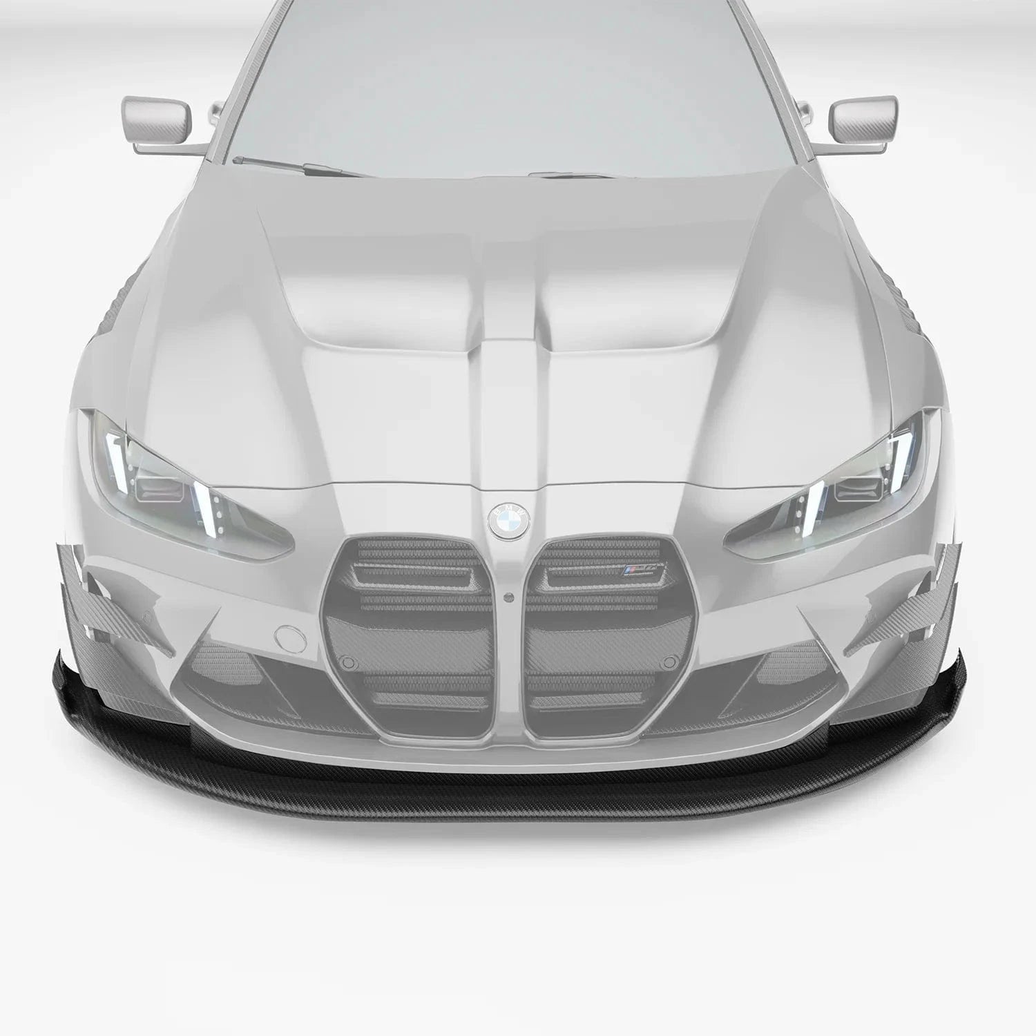 Kies-Motorsports Revozport Revozport Carbon Fiber Front Air Dam for BMW G80 G81 M3 G82 G83 M4 2021-2024