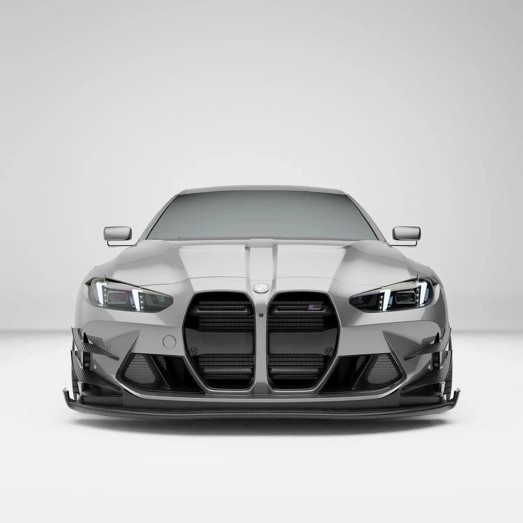 Kies-Motorsports Revozport Revozport Carbon Fiber Front Air Dam for BMW G80 G81 M3 G82 G83 M4 2021-2024