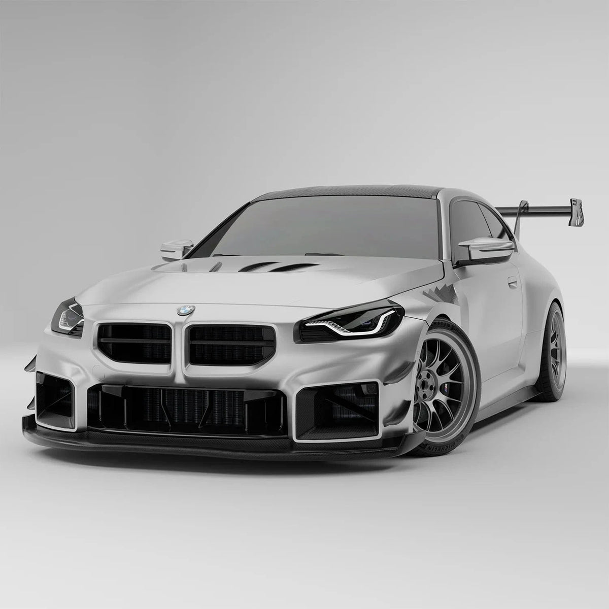 Kies-Motorsports Revozport Revozport    Carbon Fiber Front Air Dam for BMW G87 M2