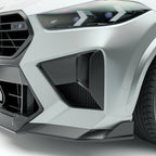Kies-Motorsports Revozport Revozport   Carbon Fiber Front Bmper Air Intake Covers for BMW X5M F95 X6M F96 LCI (2023+)