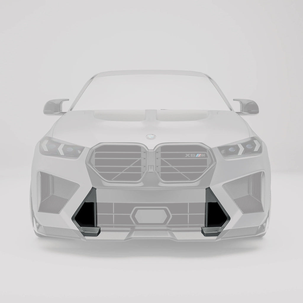 Kies-Motorsports Revozport Revozport  Carbon Fiber Front Bmper Vents for BMW X5M F95 X6M F96 LCI (2023+)