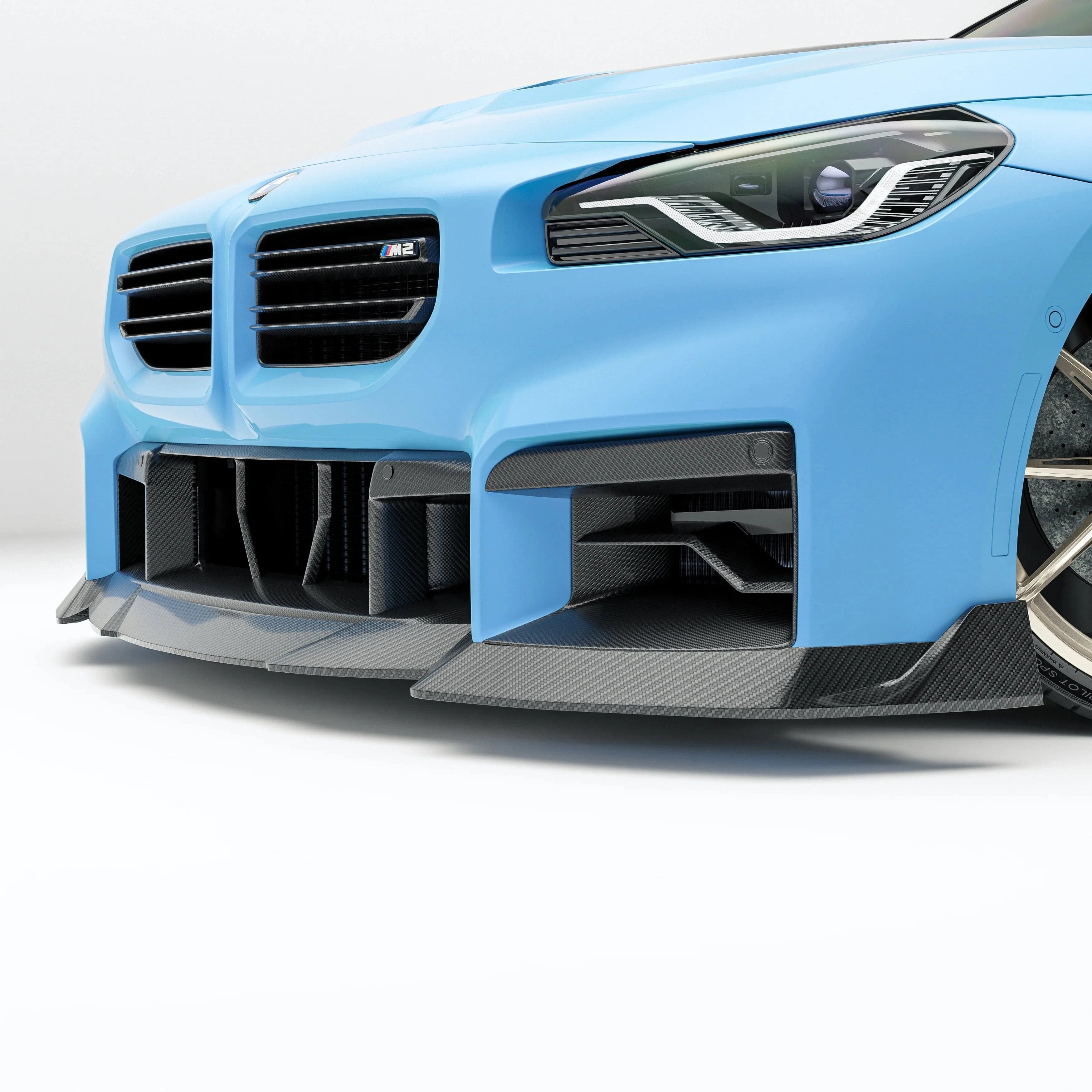Kies-Motorsports Revozport Revozport  Carbon Fiber Front Bumper Air Intake for BMW G87 M2