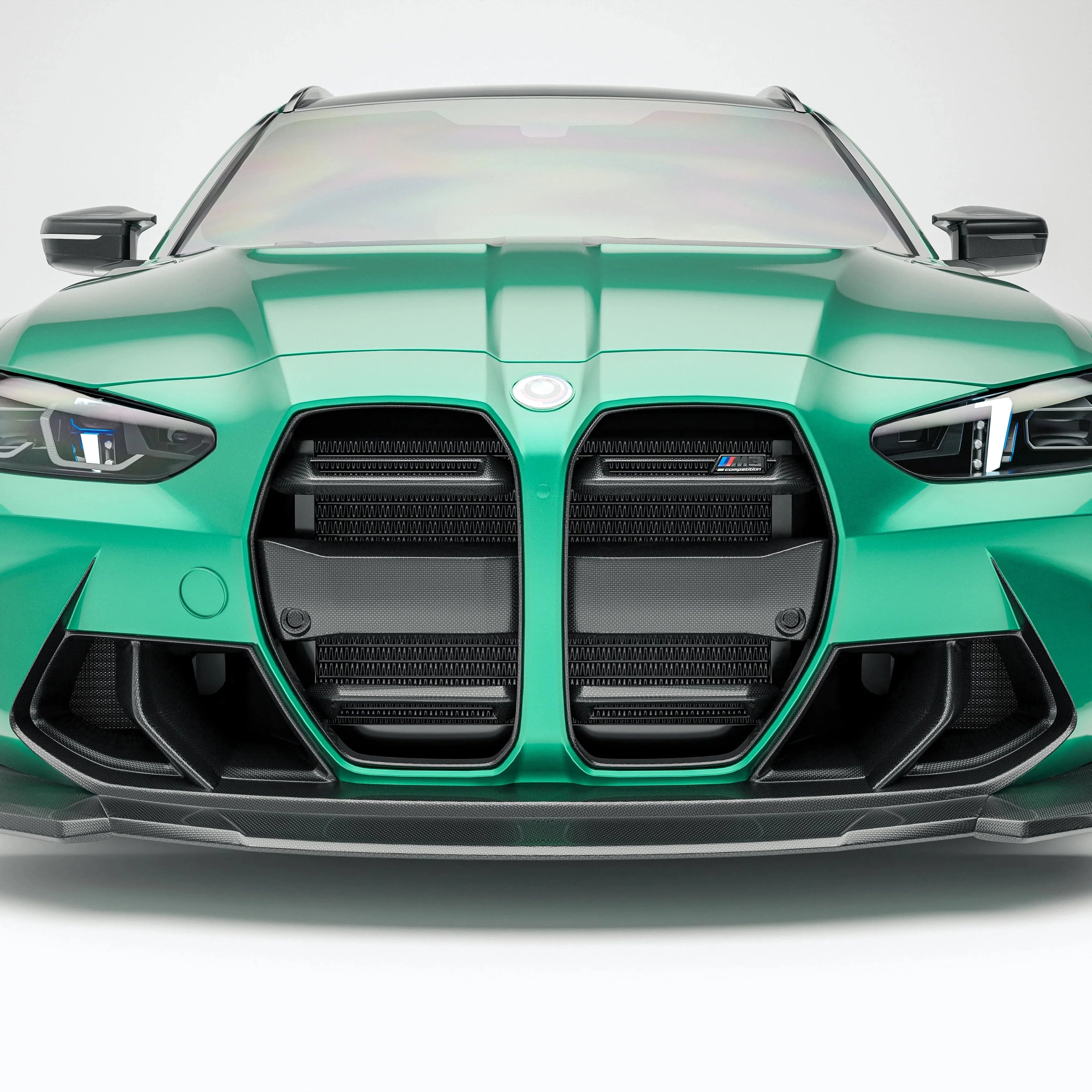 Kies-Motorsports Revozport Revozport Carbon Fiber Front Bumper Trim for BMW G80 G81 M3 G82 G83 M4 2021-2024