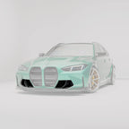 Kies-Motorsports Revozport Revozport Carbon Fiber Front Bumper Vents for BMW G80 G81 M3 G82 G83 M4 2021-2024