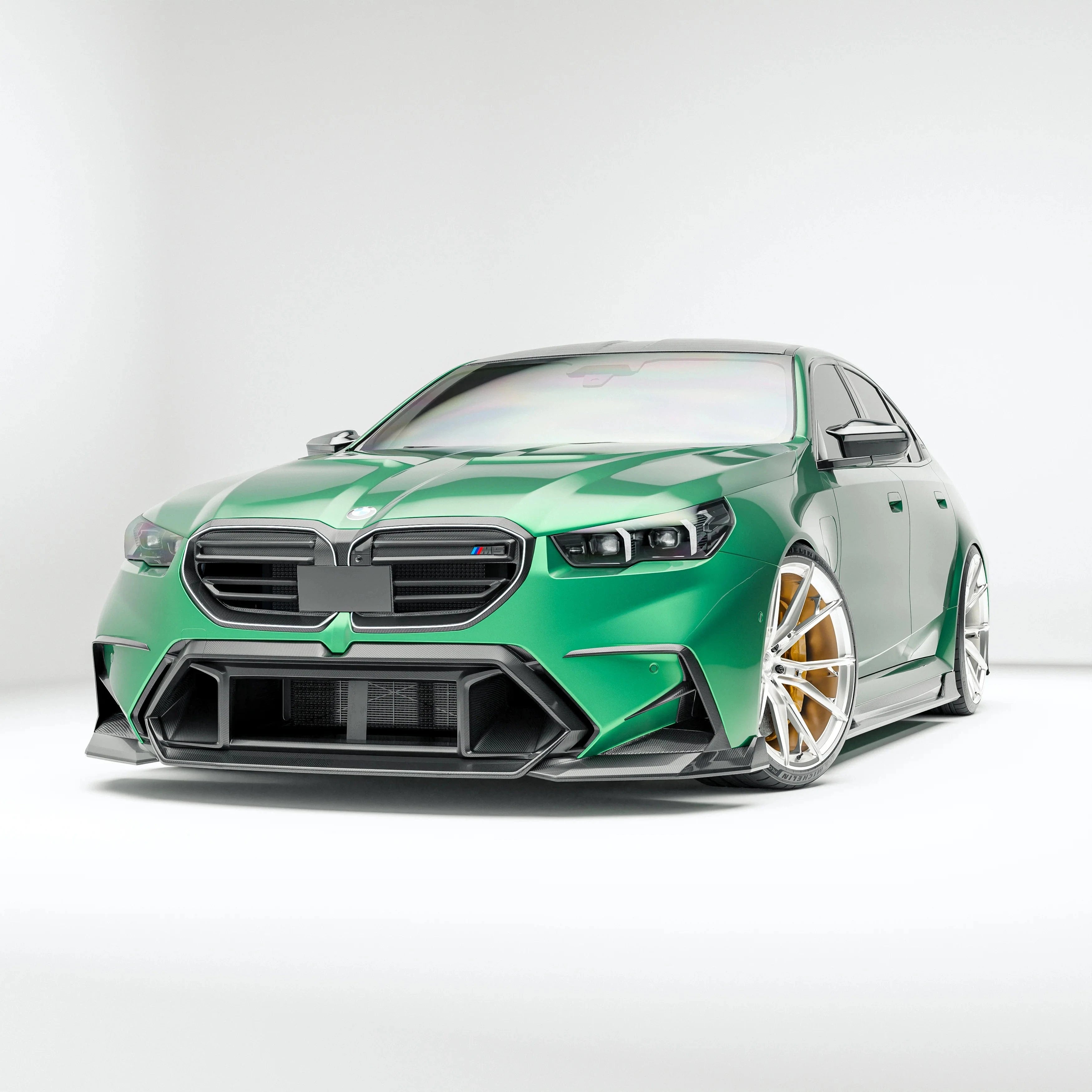 Kies-Motorsports Revozport Revozport Carbon Fiber Front Bumper Vents for BMW G90 M5 2025+ Main image