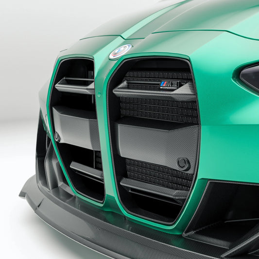 Kies-Motorsports Revozport Revozport  Carbon Fiber Front Grill for BMW G80 G81 M3 G82 G83 M4 2021-2024