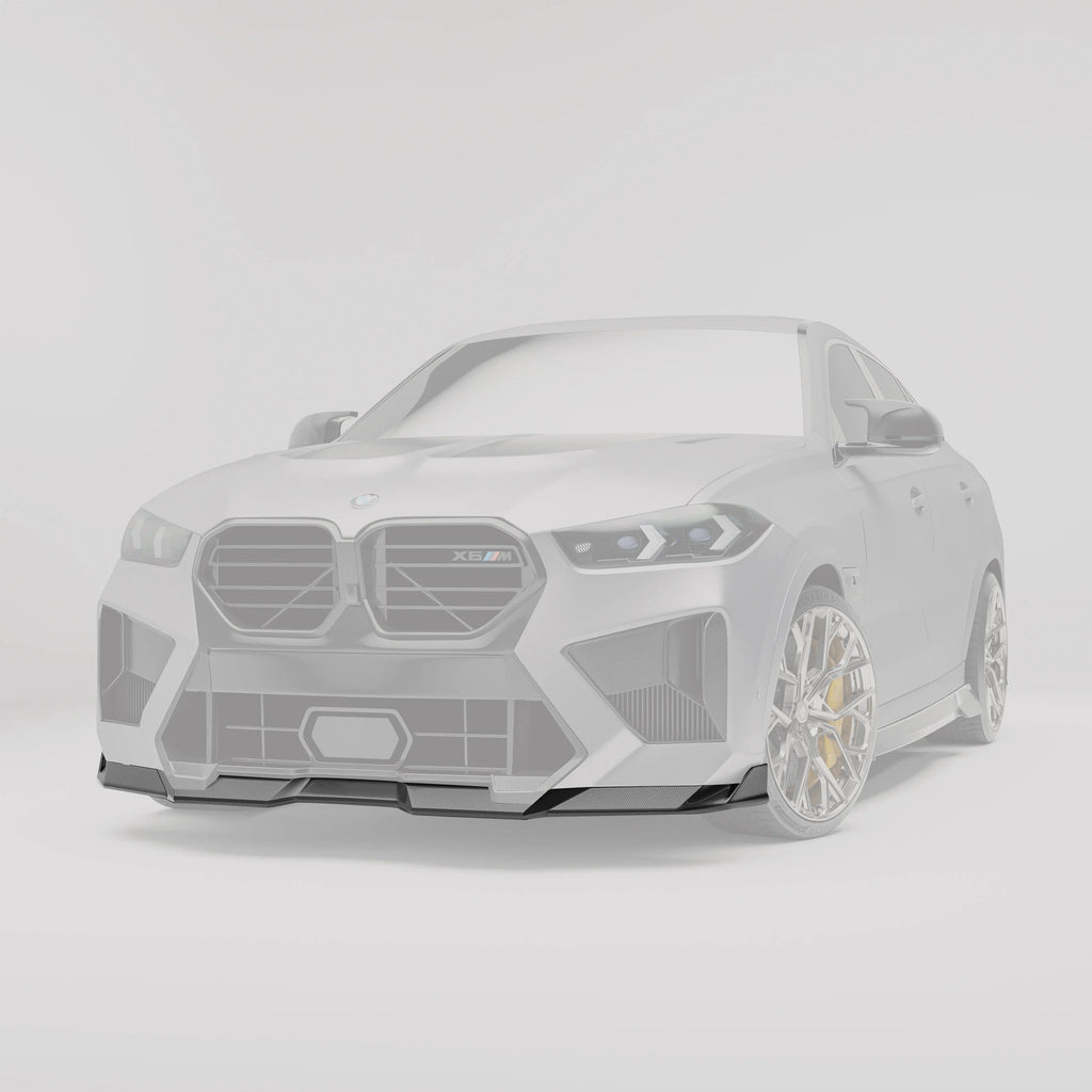 Kies-Motorsports Revozport Revozport   Carbon Fiber Front Lip Diffuser for BMW X6M F96 LCI (2023+)