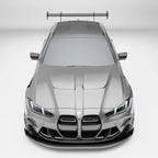 Kies-Motorsports Revozport Revozport Carbon Fiber Front Splitter for BMW G87 M2 G80 G81 M3 G82 G83