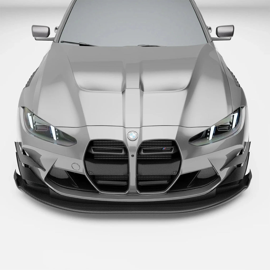 Kies-Motorsports Revozport Revozport Carbon Fiber Front Splitter for BMW G87 M2 G80 G81 M3 G82 G83