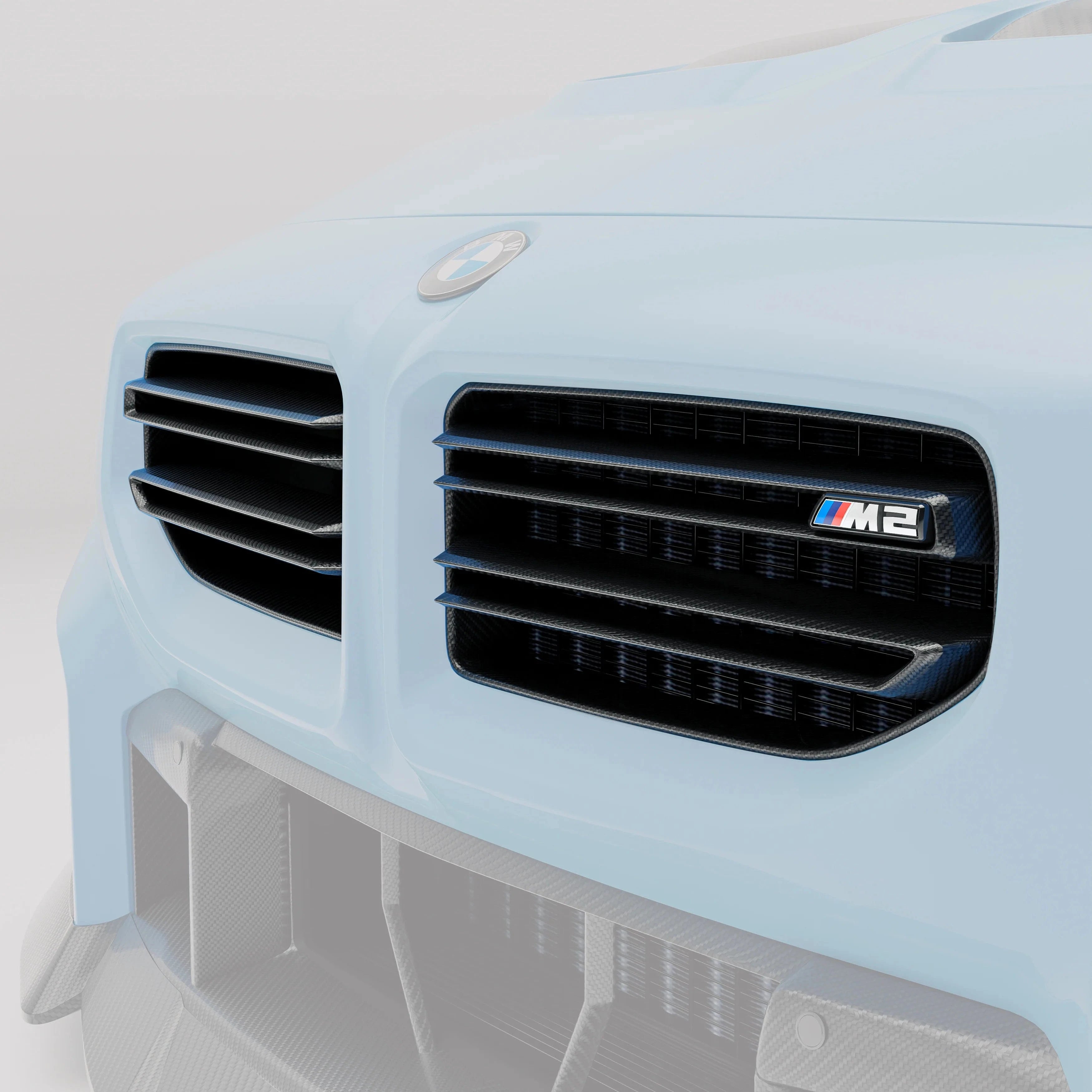 Kies-Motorsports Revozport Revozport  Carbon Fiber Grill for BMW G87 M2