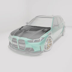 Kies-Motorsports Revozport Revozport Carbon Fiber Hood for BMW G80 G81 M3 G82 G83 M4 2021-2024