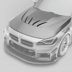 Kies-Motorsports Revozport Revozport   Carbon Fiber Hood for BMW G87 M2