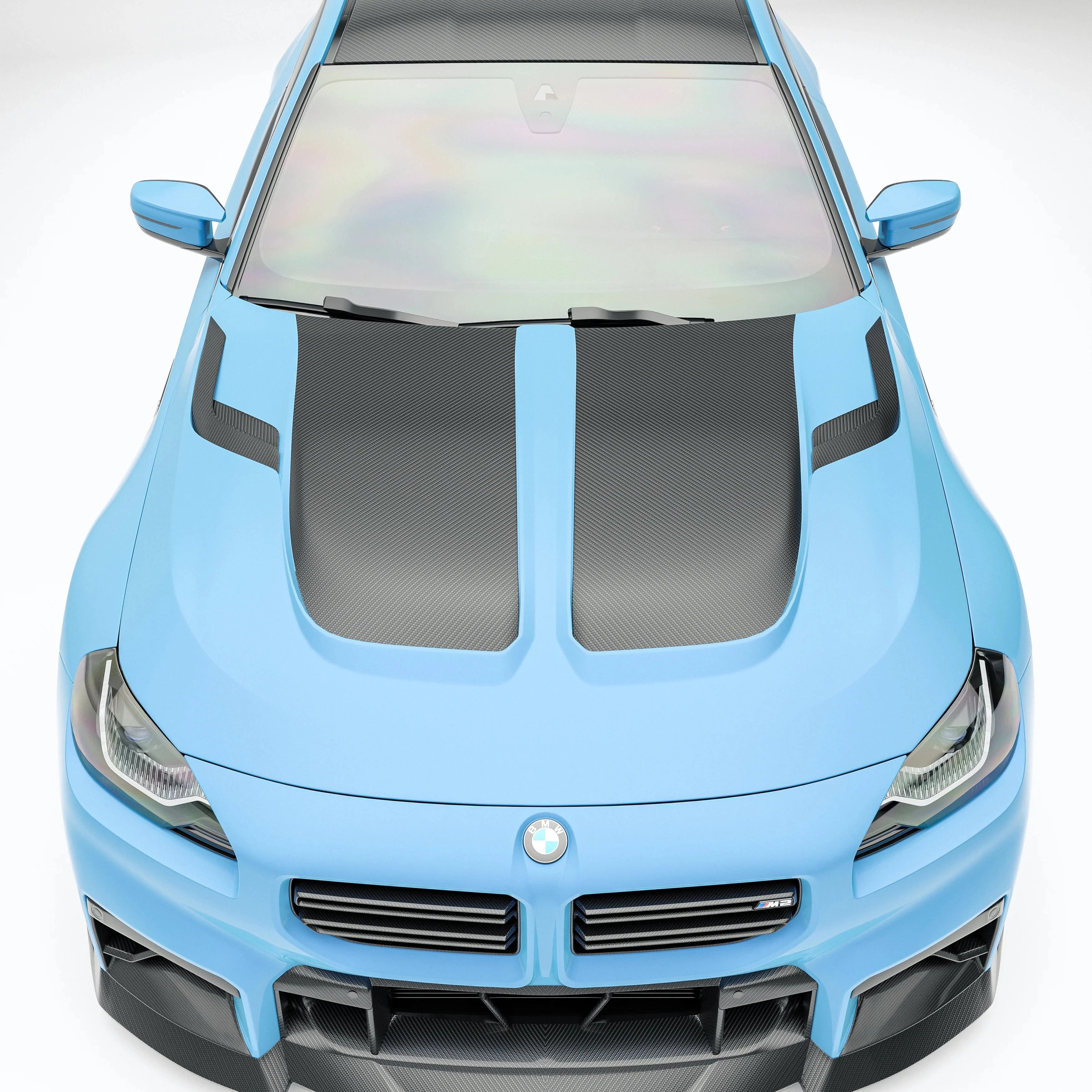 Kies-Motorsports Revozport Revozport  Carbon Fiber Hood for BMW G87 M2 Main image