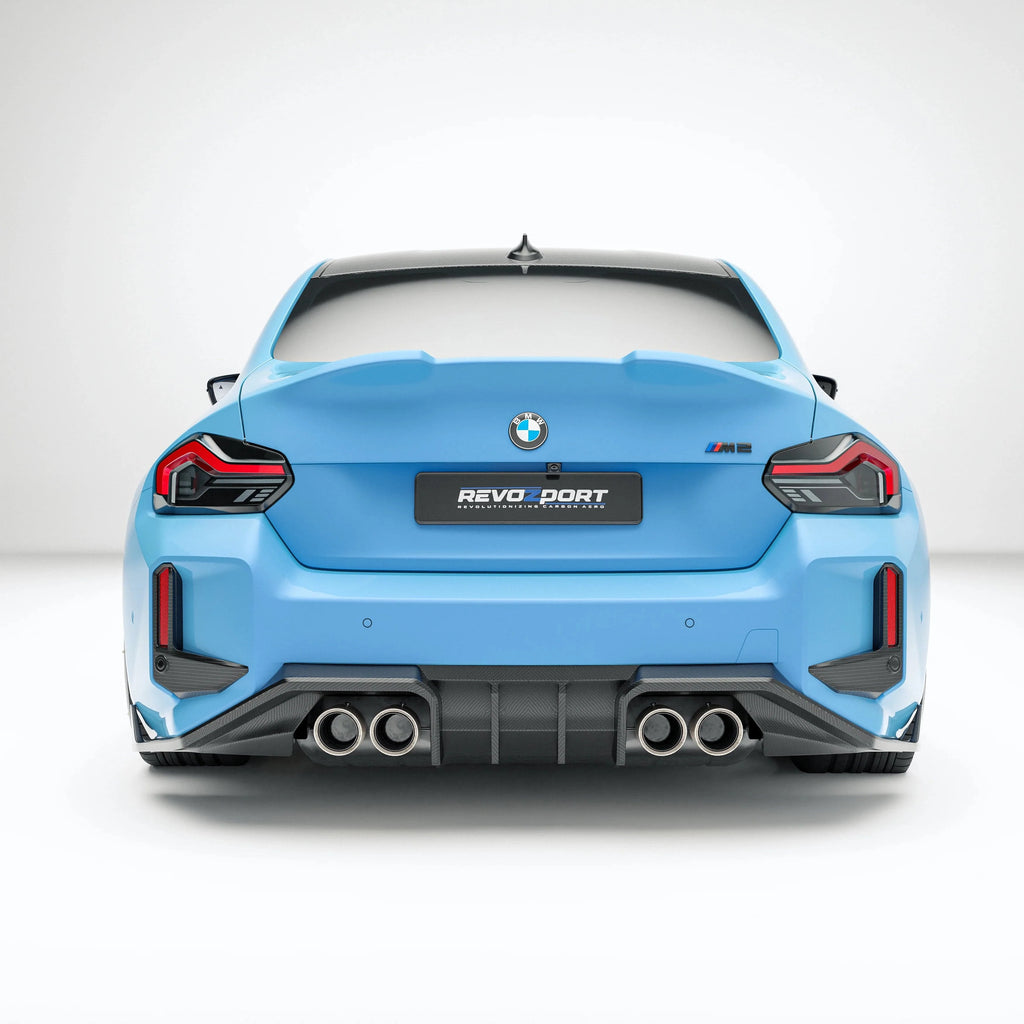 Kies-Motorsports Revozport Revozport  Carbon Fiber Rear Diffuser for BMW G87 M2