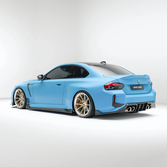 Kies-Motorsports Revozport Revozport  Carbon Fiber Rear Diffuser for BMW G87 M2