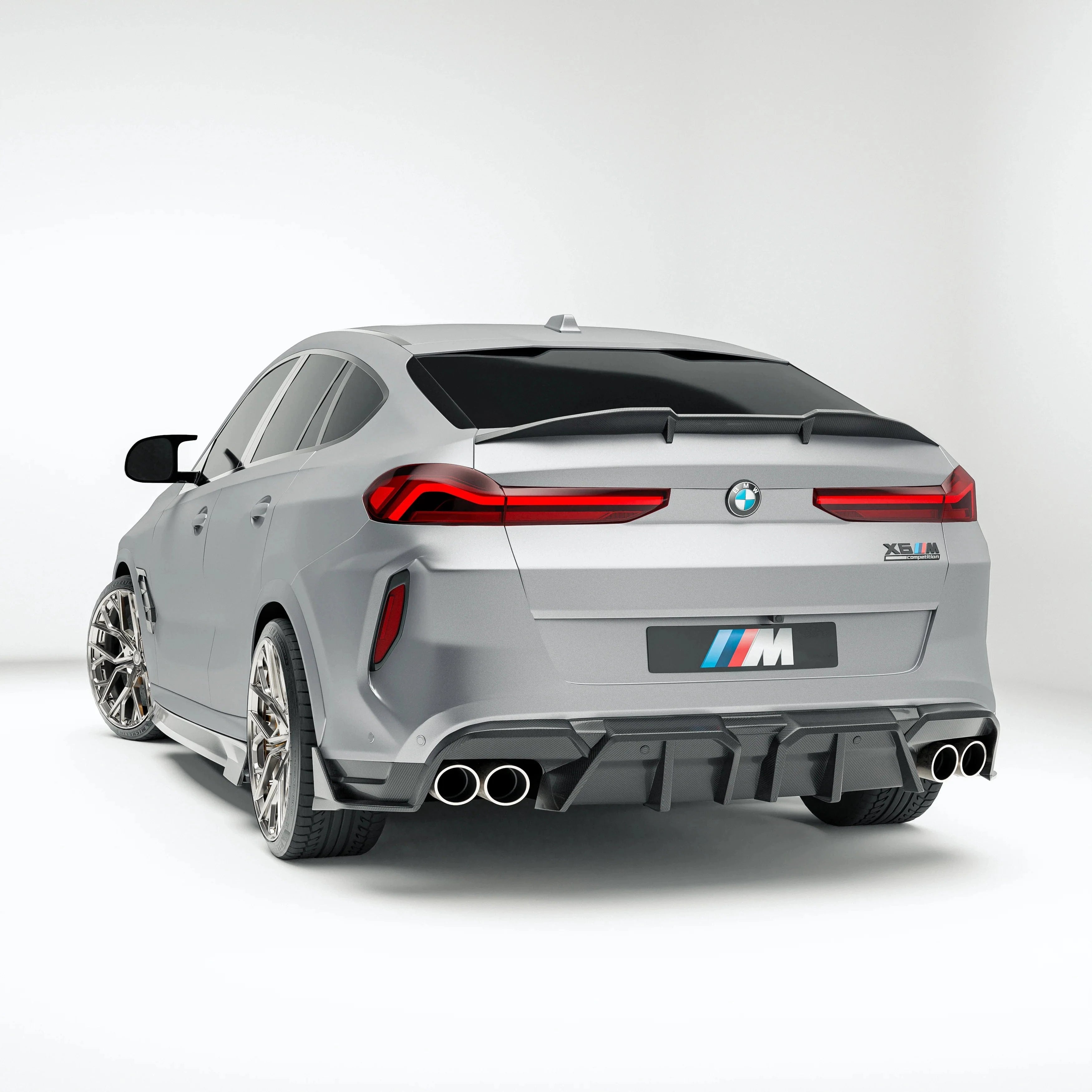 Kies-Motorsports Revozport Revozport   Carbon Fiber Rear Diffuser for BMW X6M F96 LCI (2023+)
