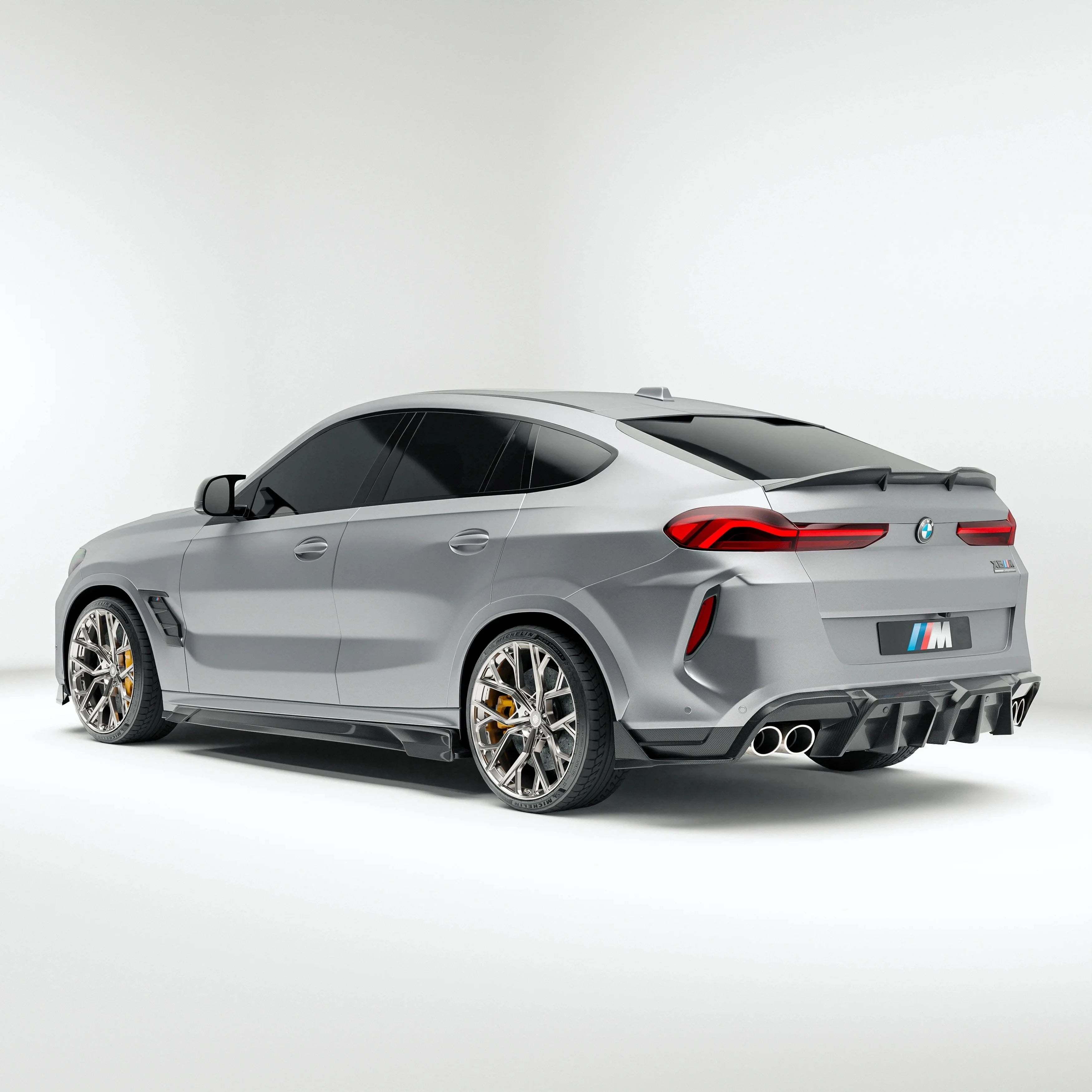 Kies-Motorsports Revozport Revozport   Carbon Fiber Rear Diffuser for BMW X6M F96 LCI (2023+)