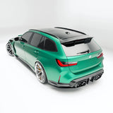 Kies-Motorsports Revozport Revozport Carbon Fiber Rear Roof Spoiler for BMW G81 M3 2021-2024