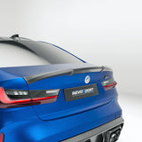 Kies-Motorsports Revozport Revozport Carbon Fiber Rear Spoiler for BMW G80 M3 2021-2024