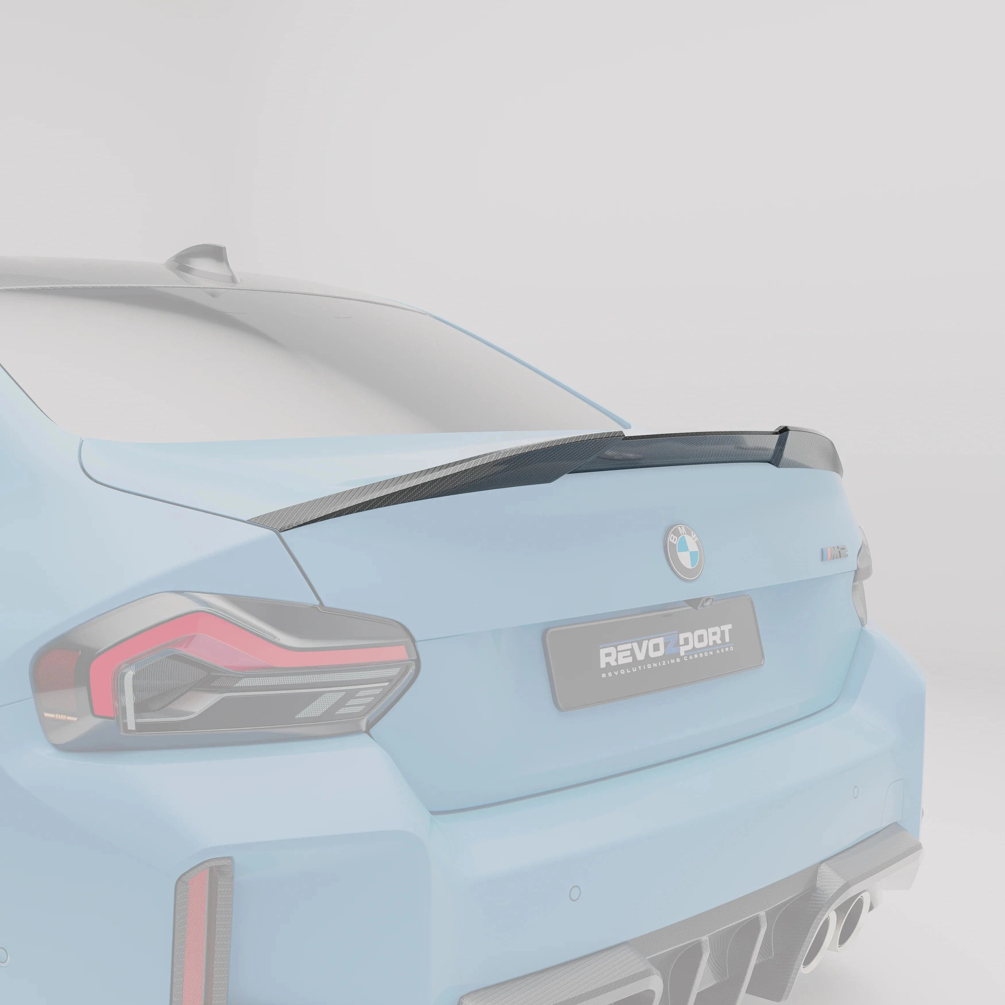 Kies-Motorsports Revozport Revozport  Carbon Fiber Rear Spoiler for BMW G87 M2