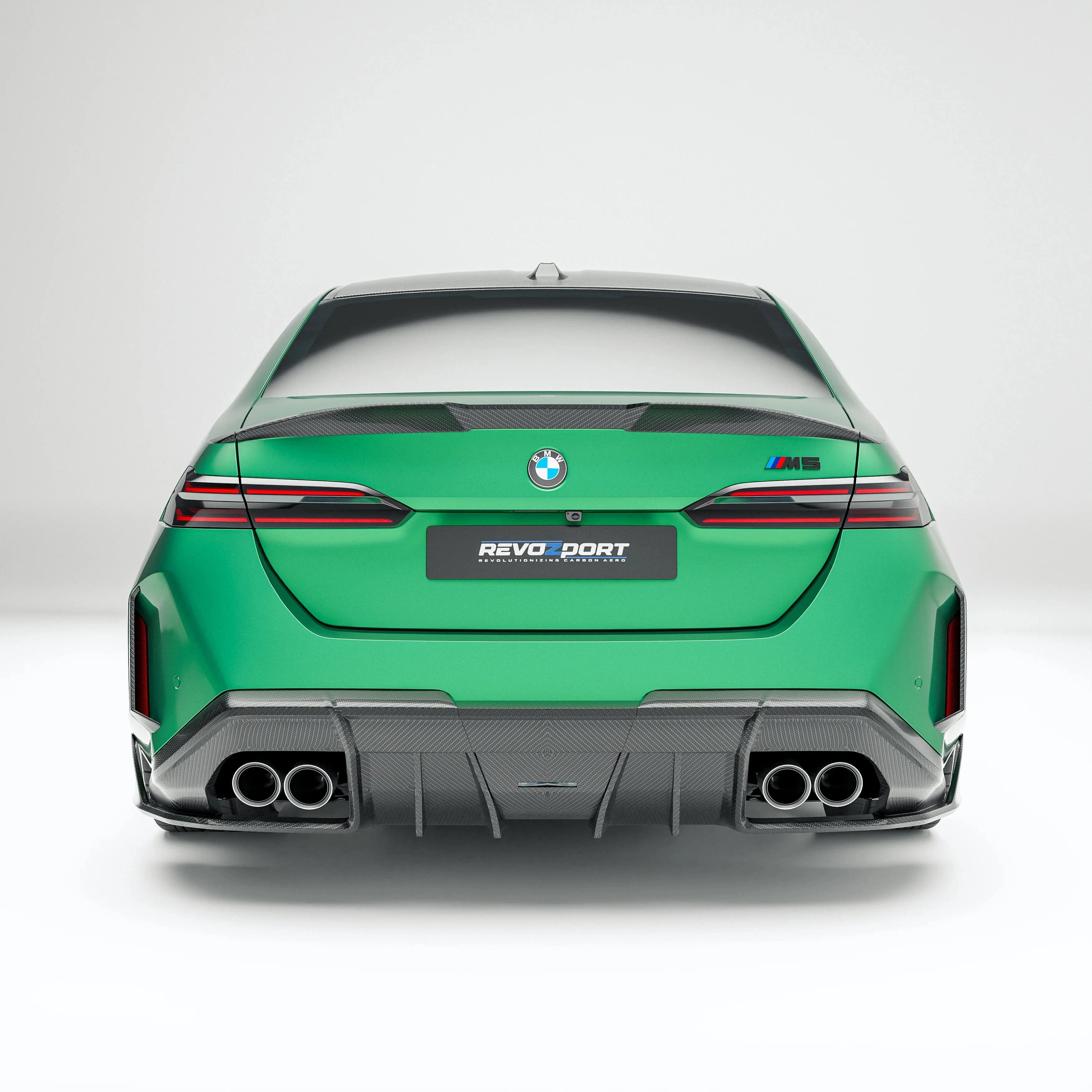 Kies-Motorsports Revozport Revozport Carbon Fiber Rear Spoiler for BMW G90 M5 2025+ Main image