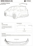 Kies-Motorsports Revozport Revozport  Carbon Fiber Rear Spoiler for BMW X5M F95 LCI (2023+)