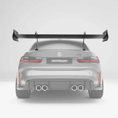 Kies-Motorsports Revozport Revozport Carbon Fiber Rear Wing Spoiler for BMW G80 M3 2021-2024