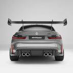 Kies-Motorsports Revozport Revozport Carbon Fiber Rear Wing Spoiler for BMW G80 M3 2021-2024