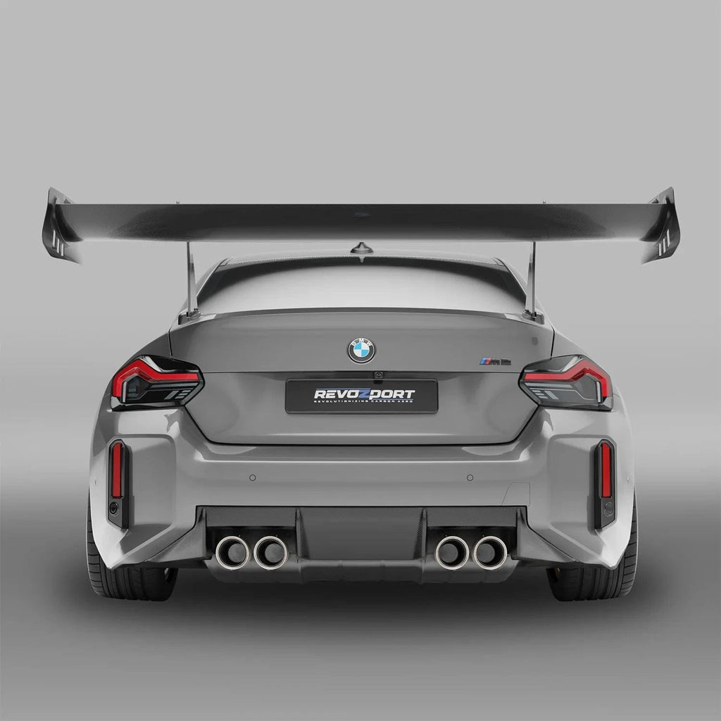 Kies-Motorsports Revozport Revozport  Carbon Fiber Rear Wing Spoiler for BMW G87 M2