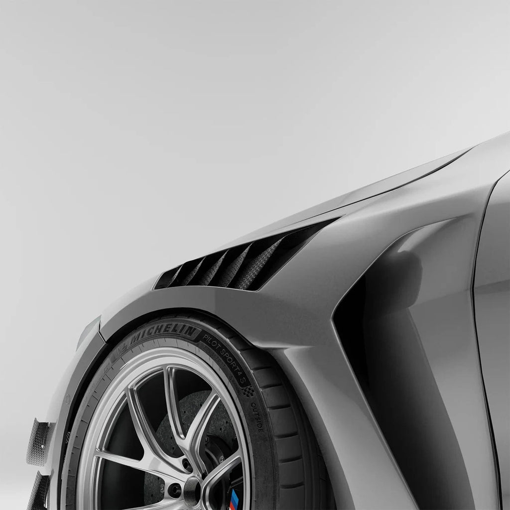 Kies-Motorsports Revozport Revozport Carbon Fiber Side Fender Vents for BMW G82 G83 M4 2021-2024