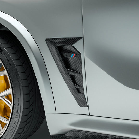 Kies-Motorsports Revozport Revozport   Carbon Fiber Side Fender Vents for BMW X5M F95 LCI (2023+)